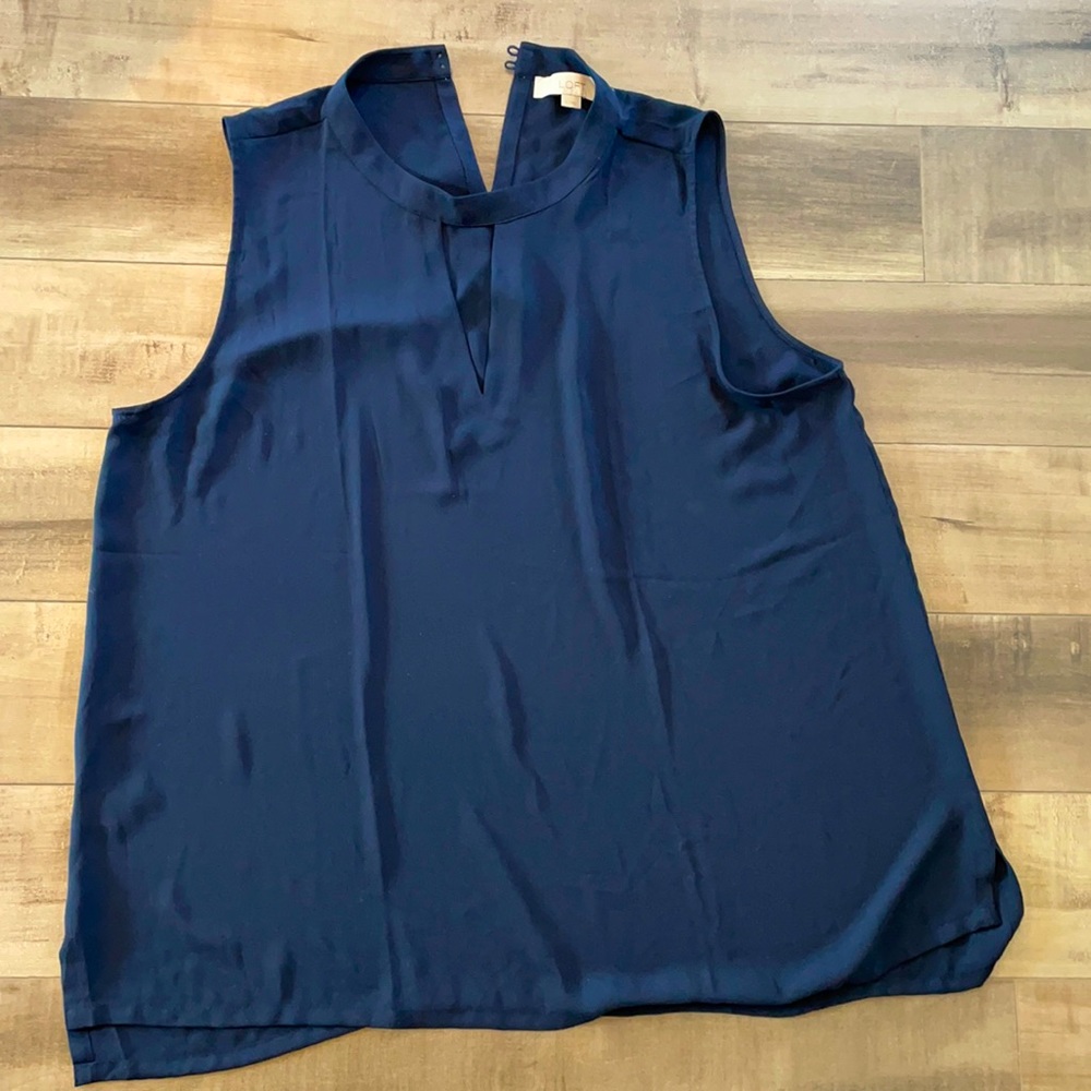 Loft flowy tank blouse